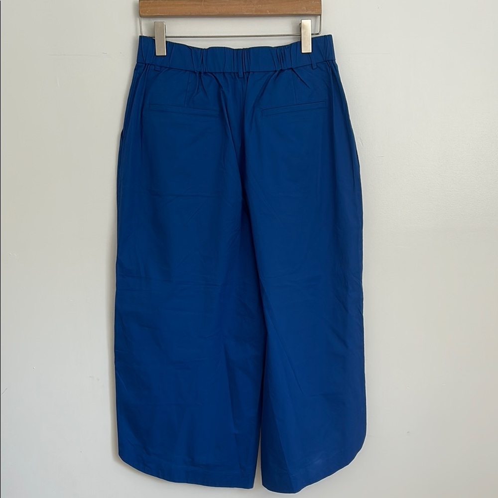 Mare Mare x Anthropologie Vibrant Blue Wide Leg Pant - Picture 2 of 7